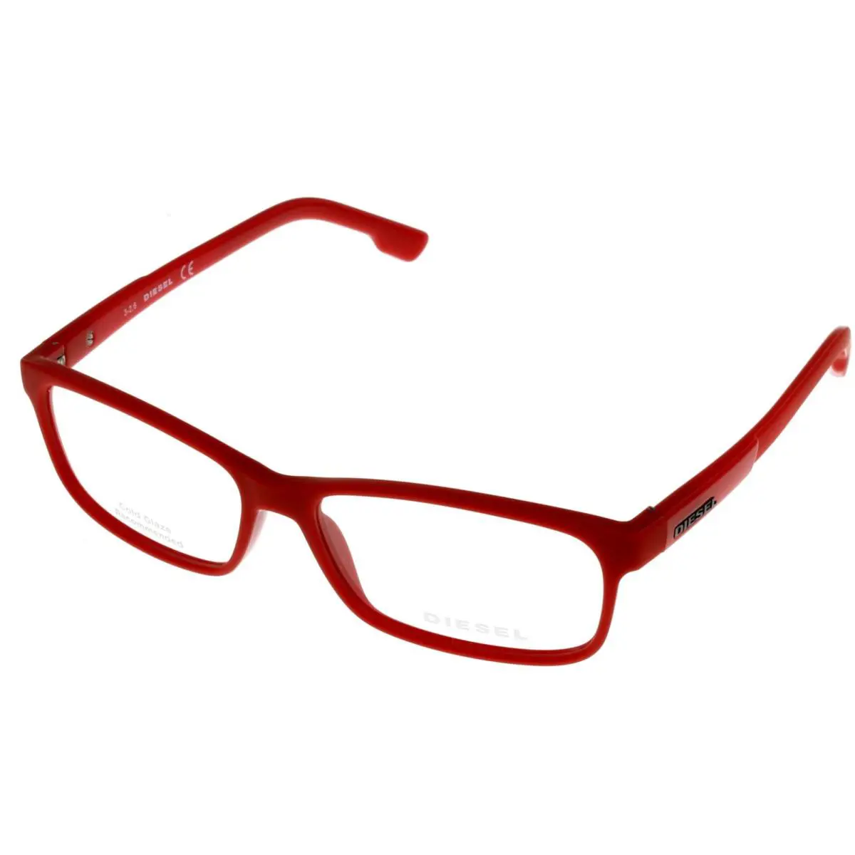 Unisex Red Eyeglasses Frame Rectangular DL5224 067 by Diesel