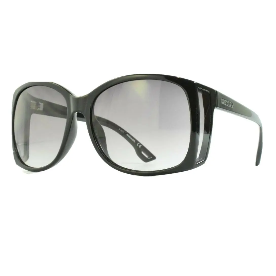 DL 0004/S 01 B Full Frame Black Womens Sunglasses by Diesel