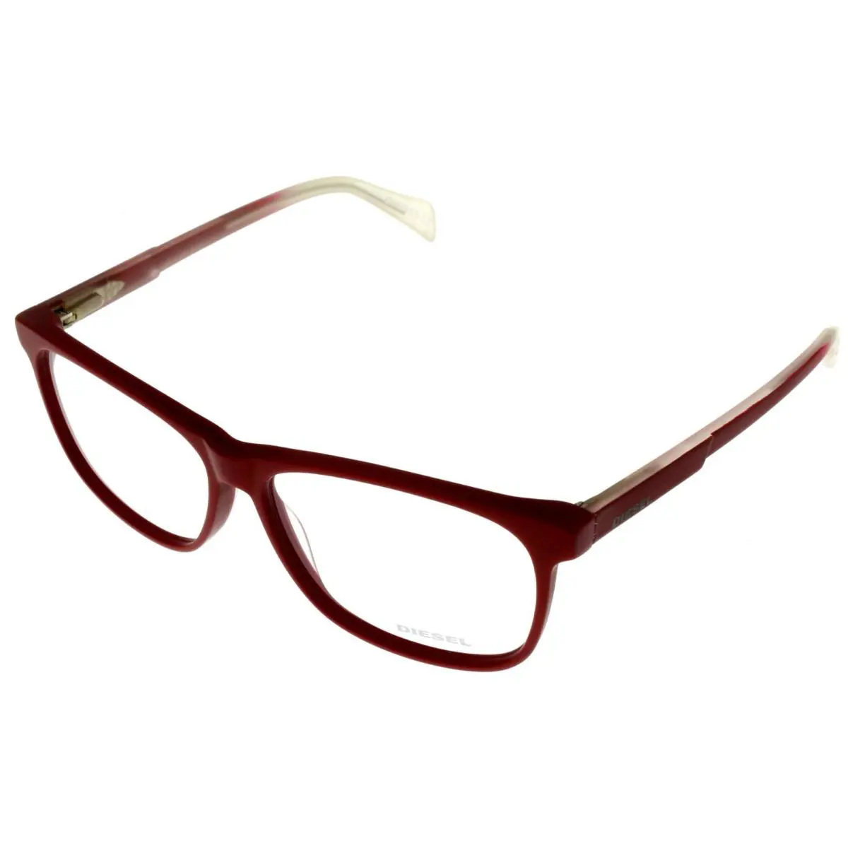 Eyeglasses Frame Men Burgundy Rectangular DL5159 067 by Diesel