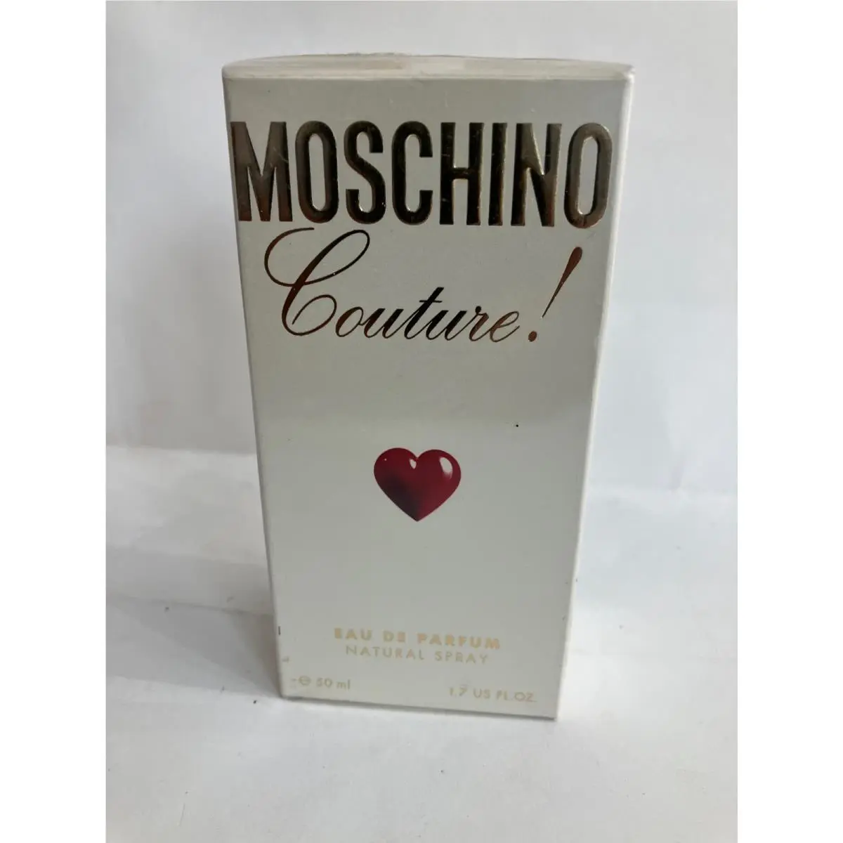 Moschino Couture 1.7oz Edp Spray For Women Very Rare