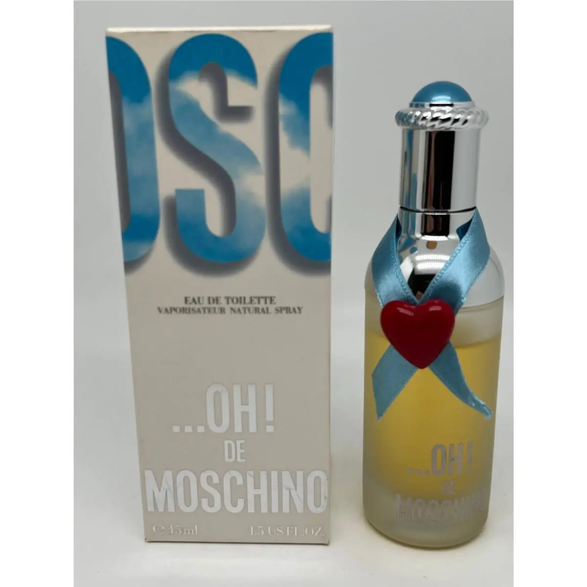 OH DE Moschino by Moschino 1.5 FL oz / 45 ML Edt Spray Low Filled As Picture