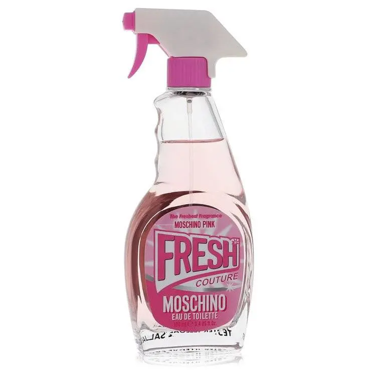 Moschino Fresh Pink Couture by Moschino Eau De Toilette Spray Tester 3.4