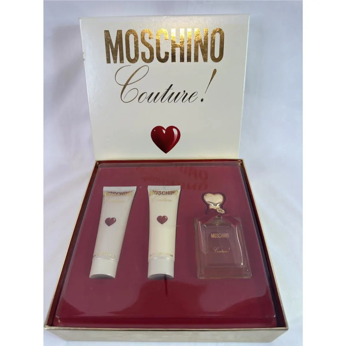 Moschino Couture Three Piece Gift Set