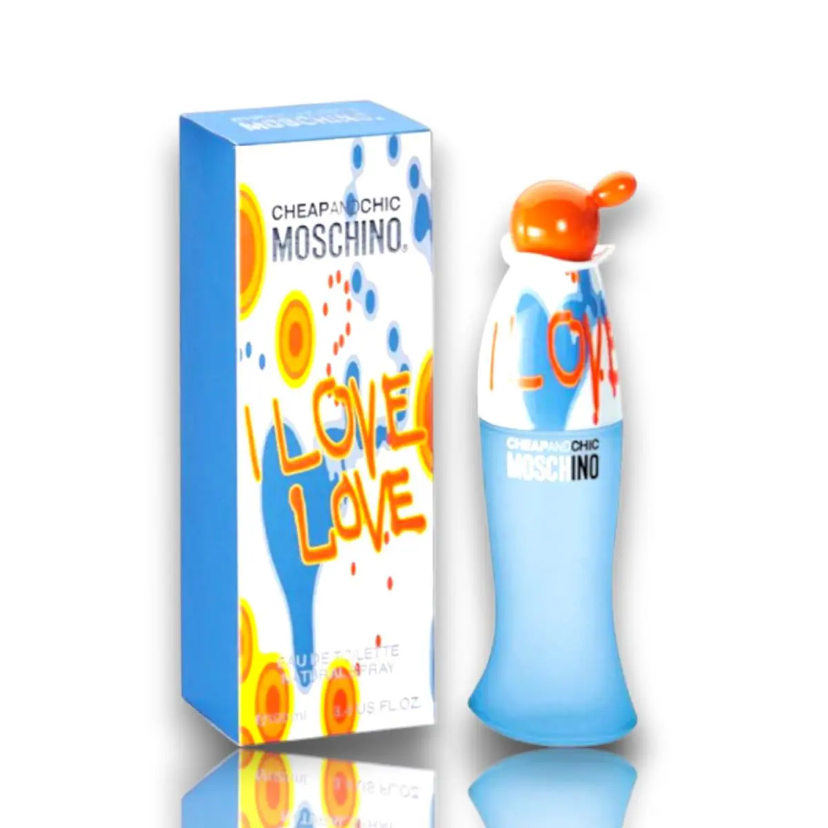 I Love Love and Chic By Moschino 3.3/ 3.4 OZ Eau DE Toilette Spray