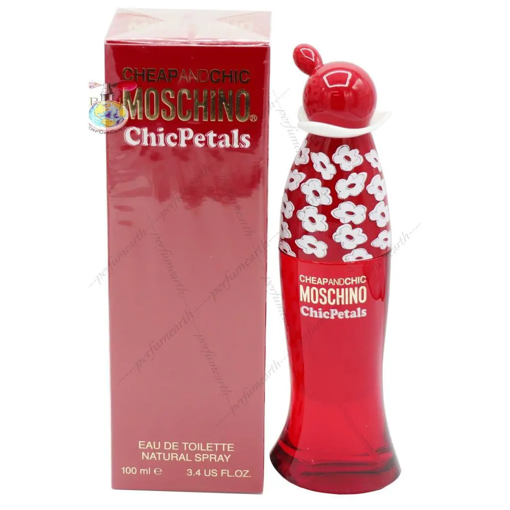 and Chic Chic Petals by Moschino 3.4/3.3 oz Edt Spray For Women