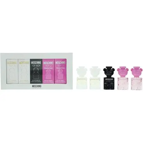 Gift Set Moschino Minis 5pc x 0.17 Oz. 5ml Unisex