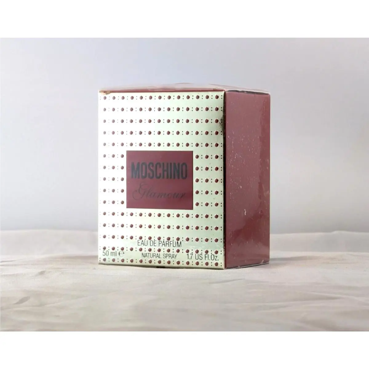 Glamour Moschino Eau De Parfum 1.7oz/50ml - Made in Italy - Box Rare