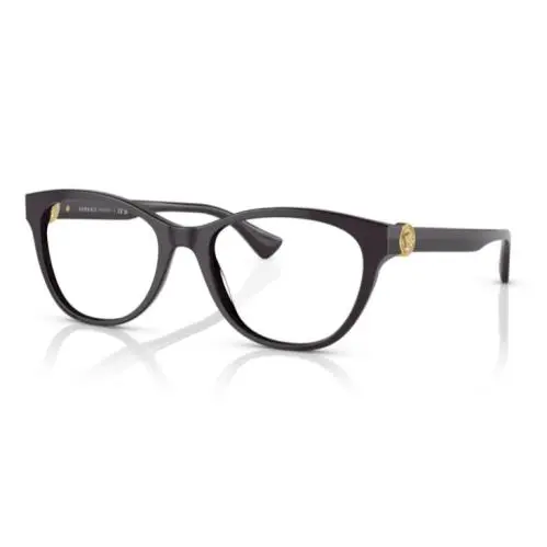 VE3330 5386 - Plum Cat Eye 53mm Women`s Eyeglasses by Versace