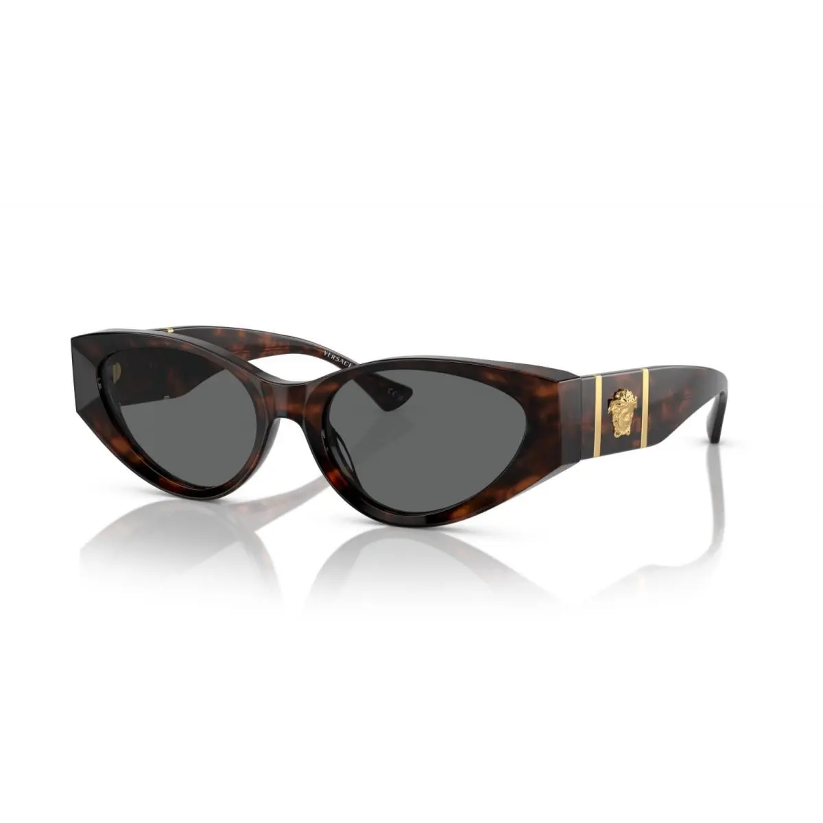 Versace VE 4454 Havana/dark Grey 5429/87 Sunglasses