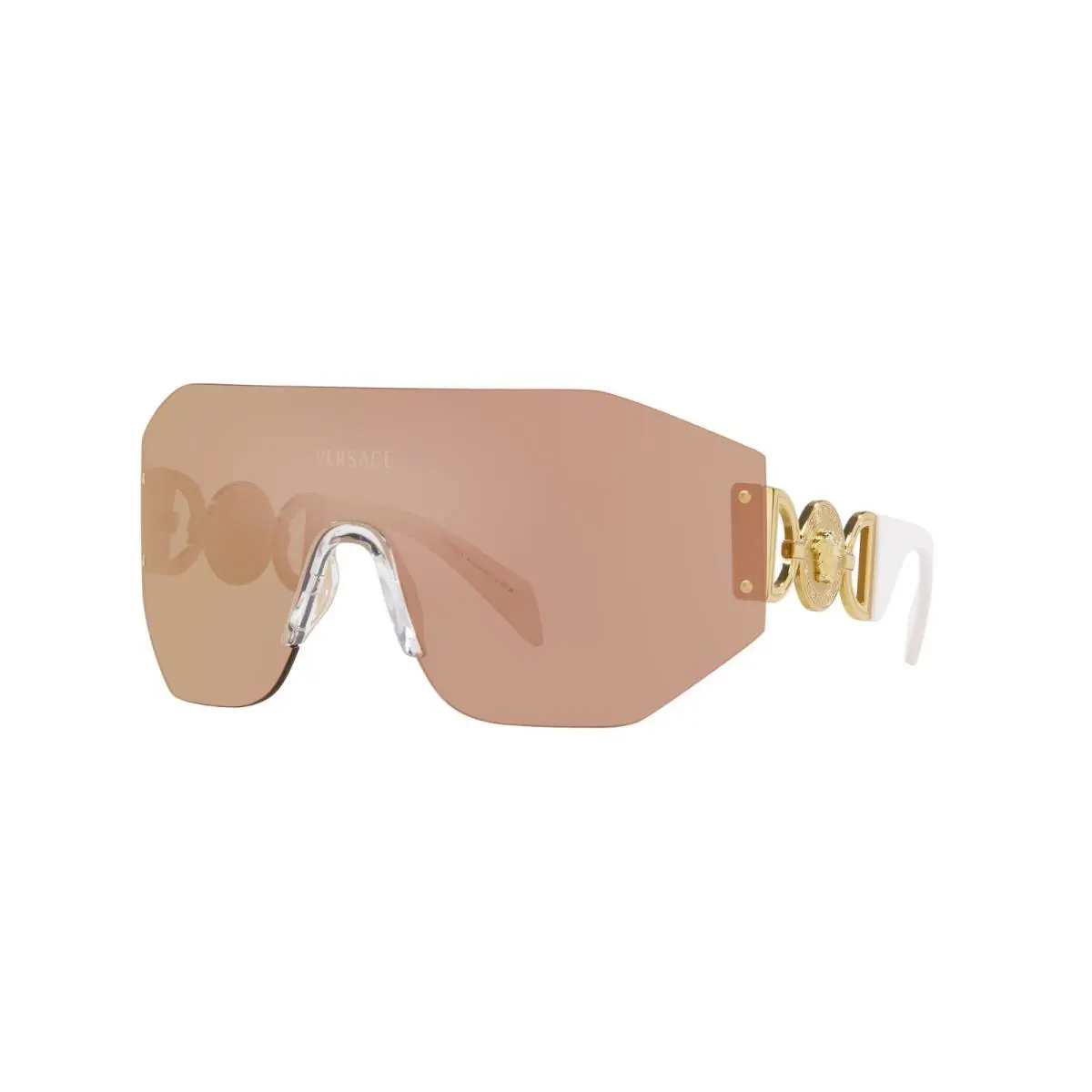 Versace VE 2258 Gold/brown Rose Gold Mirrored 1002/7J Sunglasses