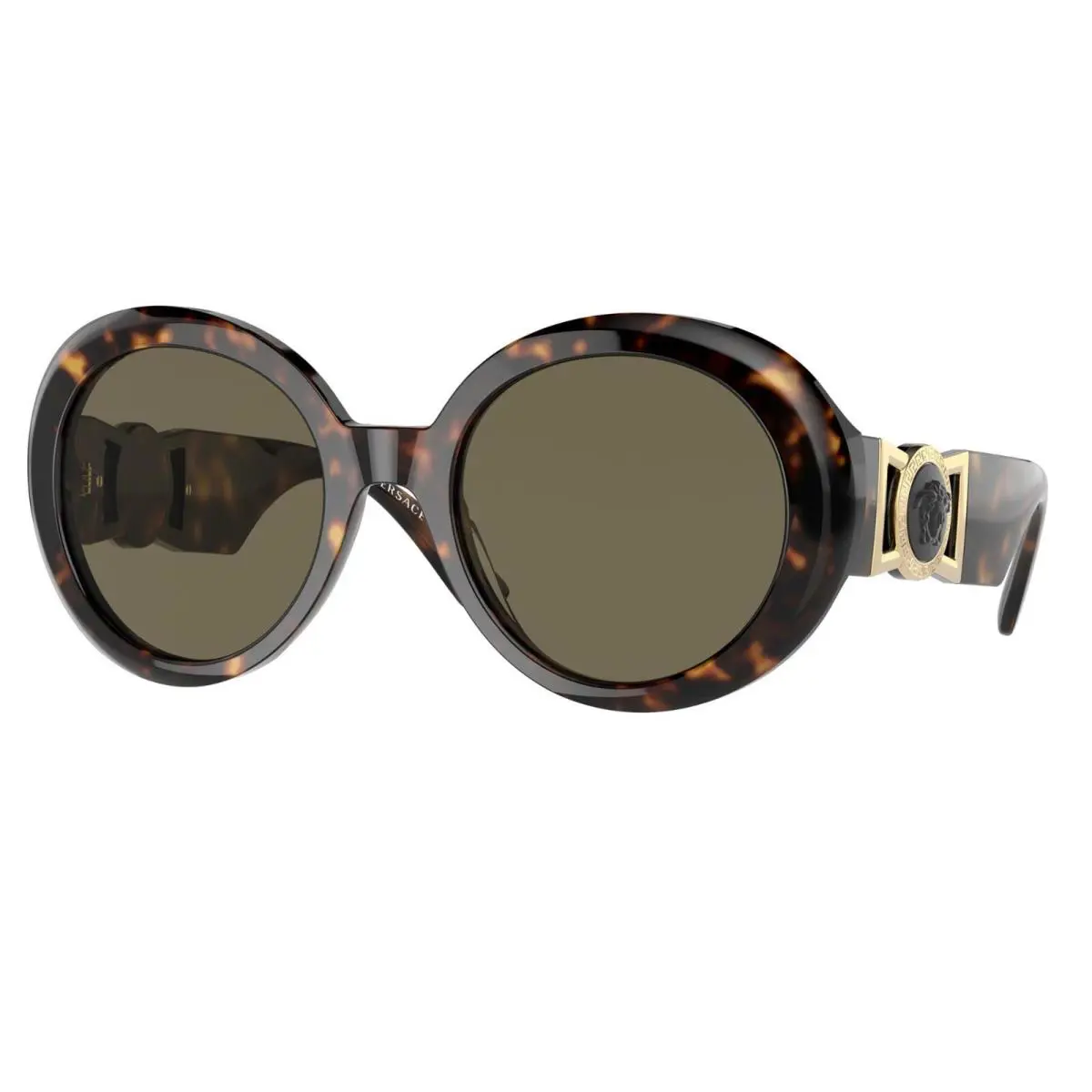 VE 4414 Dark Havana/brown 108/3 Sunglasses by Versace