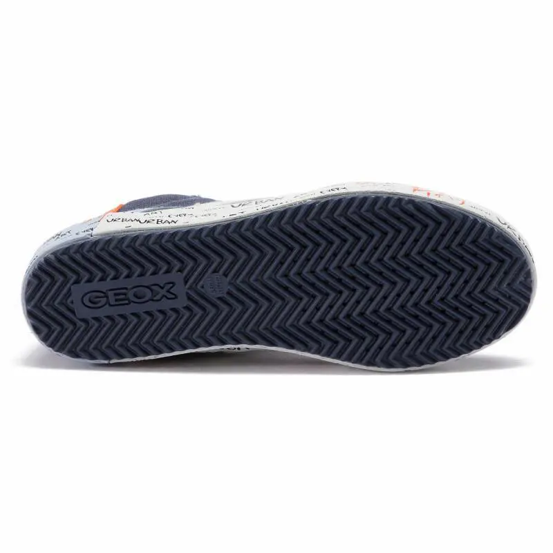 Geox shoes - Navy/Dk Orange 4