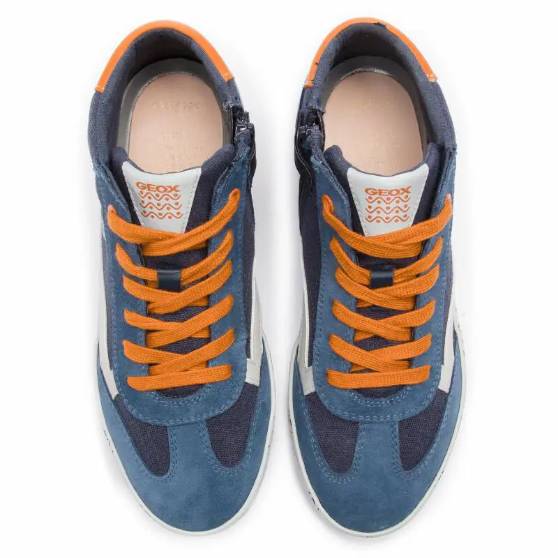 Geox shoes - Navy/Dk Orange 8