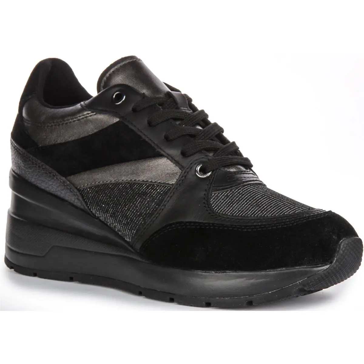 Geox shoes - BLACK SHINY 5