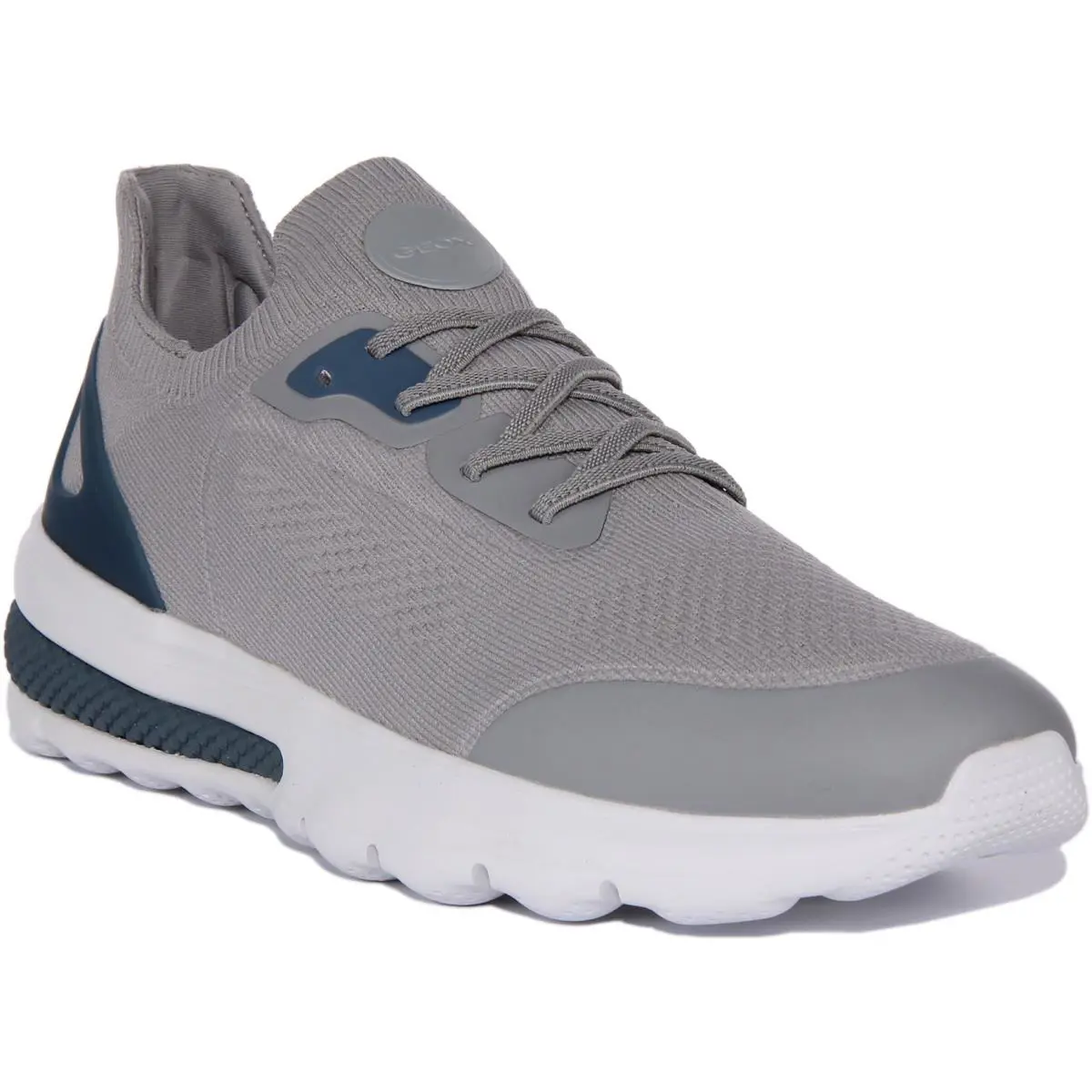 D Spherica Actif Breathable Mesh Sneaker Light Grey Womens US 7 - 13 LIGHT GREY by Geox