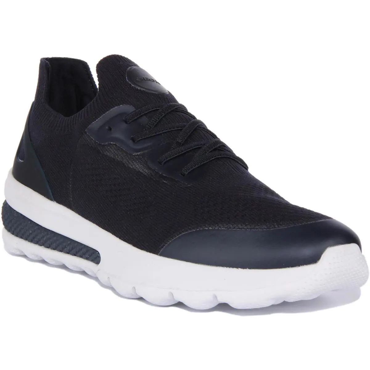 D Spherica Actif Breathable Lace Up Mesh Sneaker Navy Womens US 7 - 13 by Geox