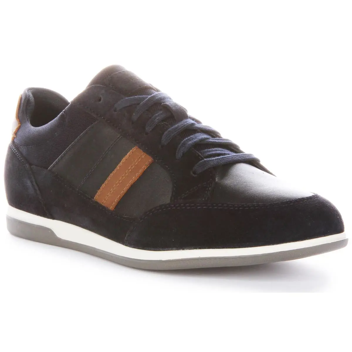 Geox shoes - NAVY BROWN 5