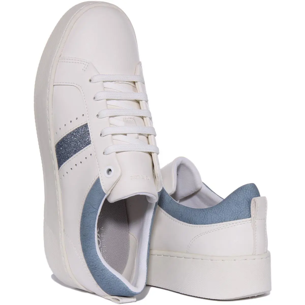 Geox shoes - WHITE BLUE 2