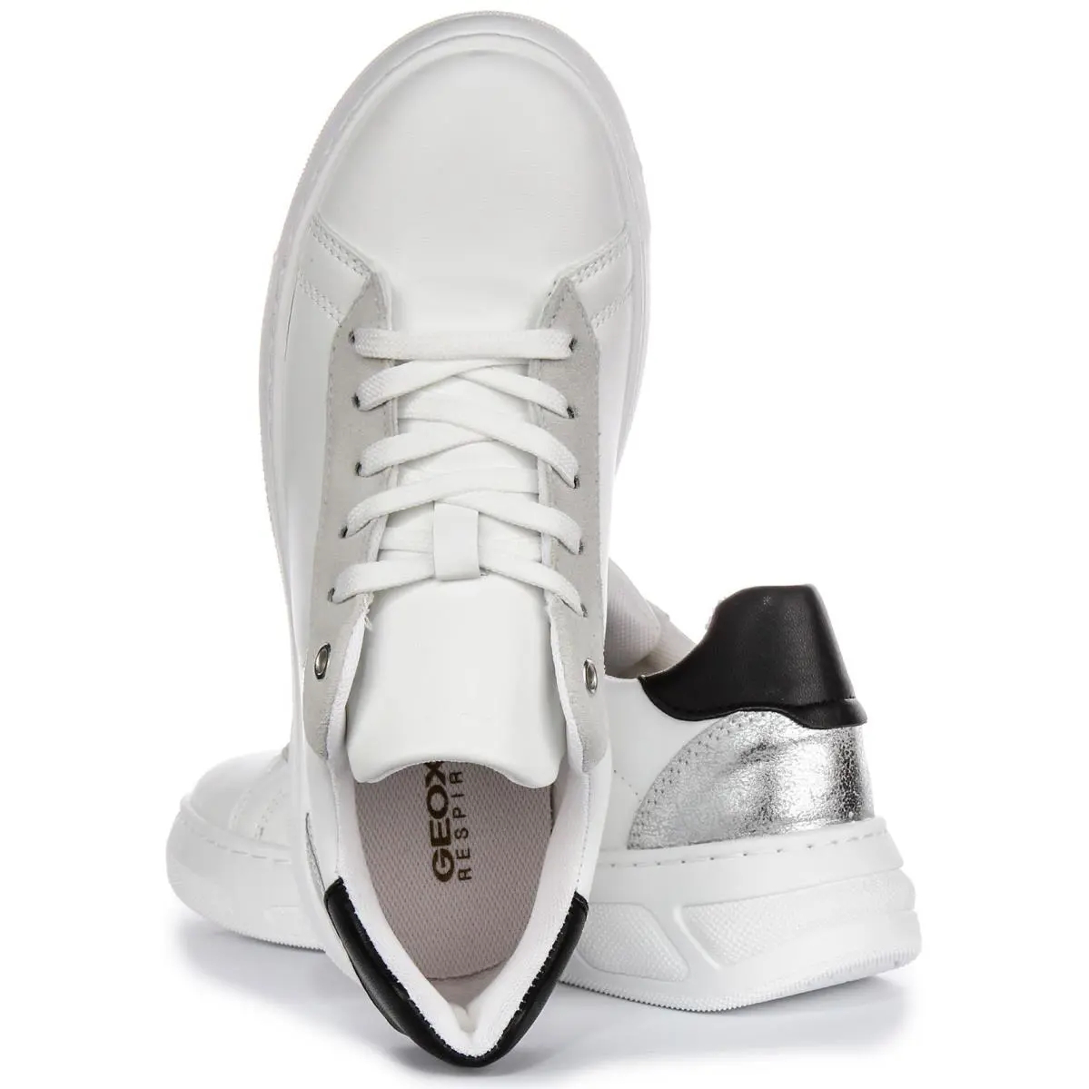 Geox shoes - WHITSILVER 2