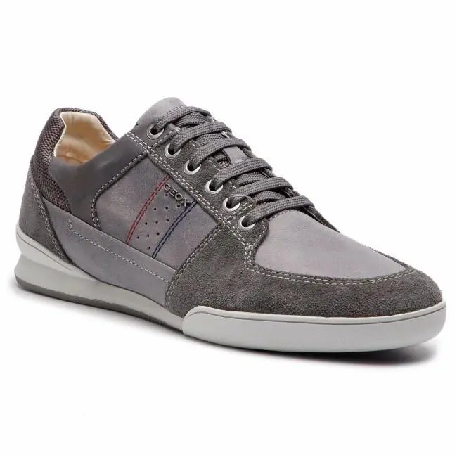 Geox Men`s Kristof Grey/dk Grey Sneakers U920EB_0CL22_C0001