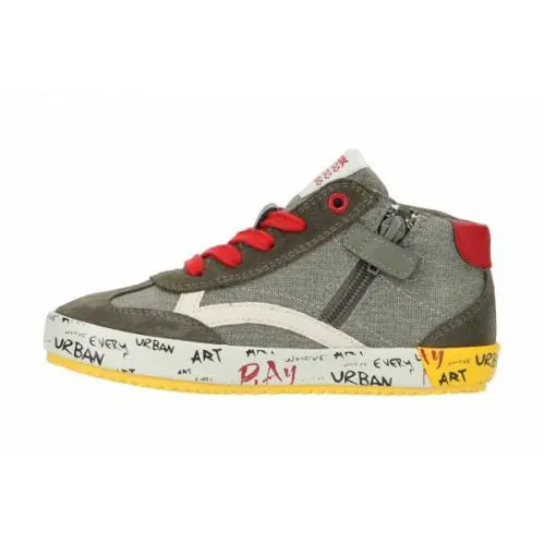 Geox shoes - Military/Yellow 2