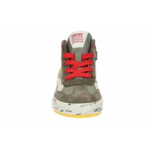 Geox shoes - Military/Yellow 4