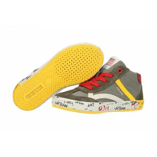 Geox shoes - Military/Yellow 5
