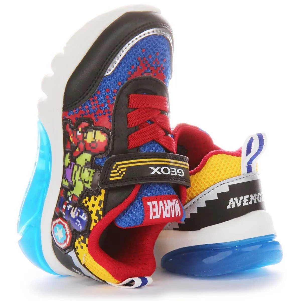 Geox shoes - BLACK MULTI 2