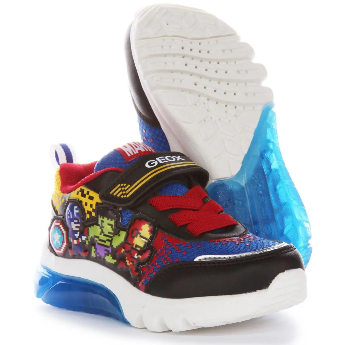 Geox shoes - BLACK MULTI 9