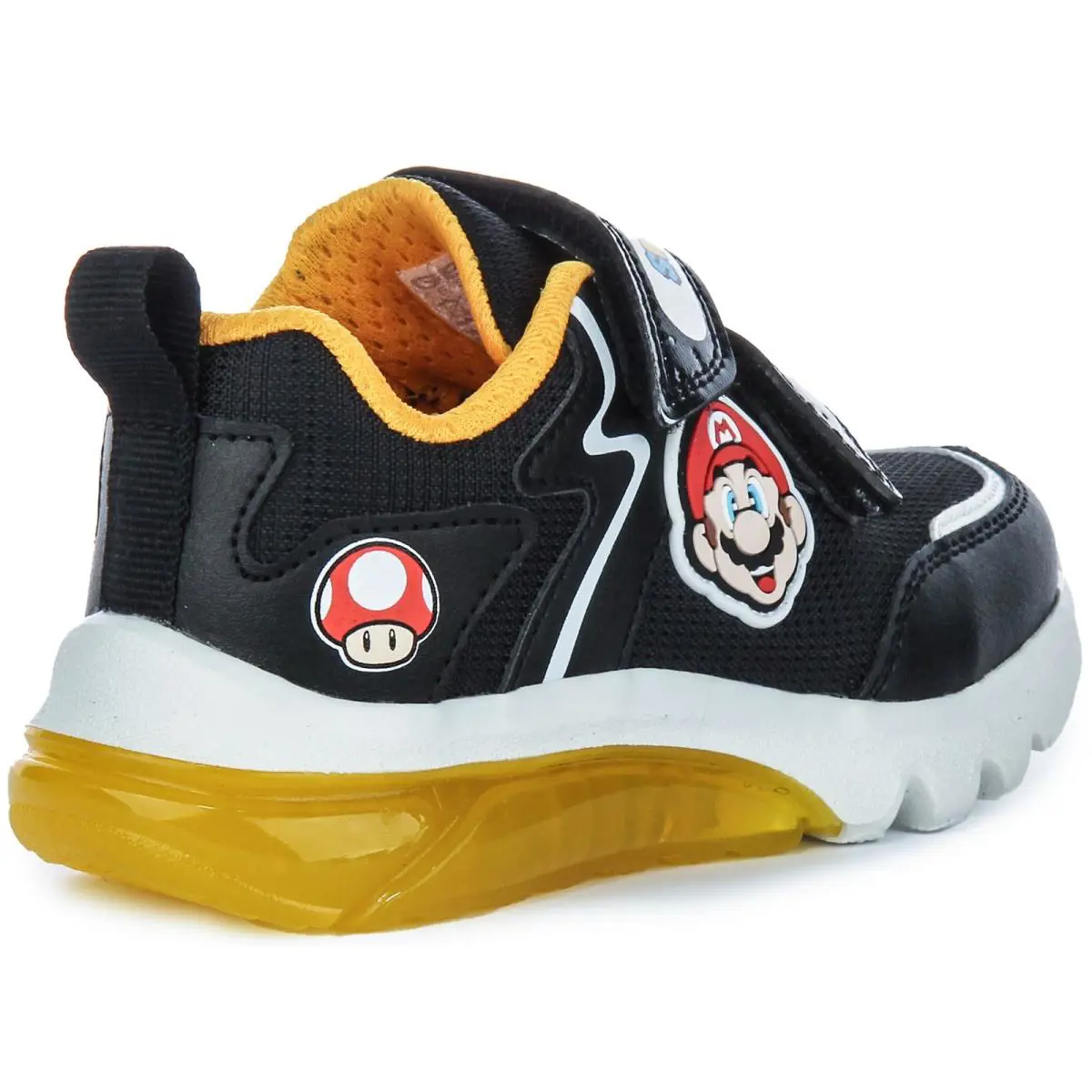 Geox shoes - BLACK YELLOW 1