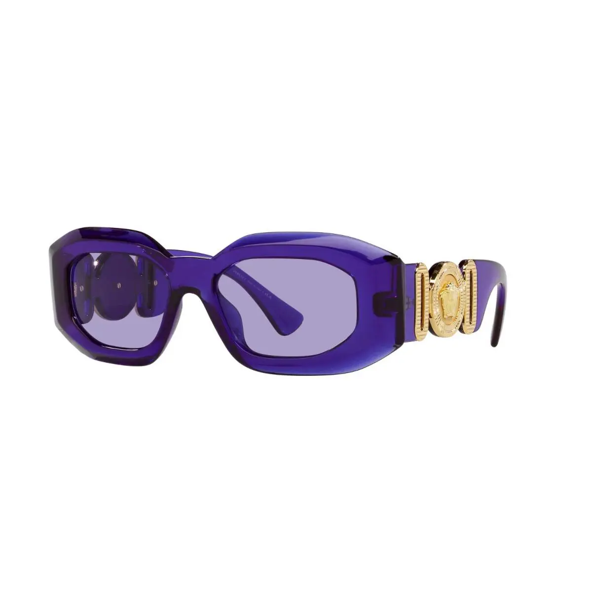 Rock Icons VE 4425U Transparent Violet/violet 5419/1A Sunglasses by Versace