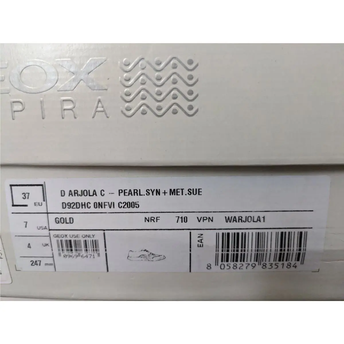 Geox shoes - Geox Arjola - Arjola - Gold 4
