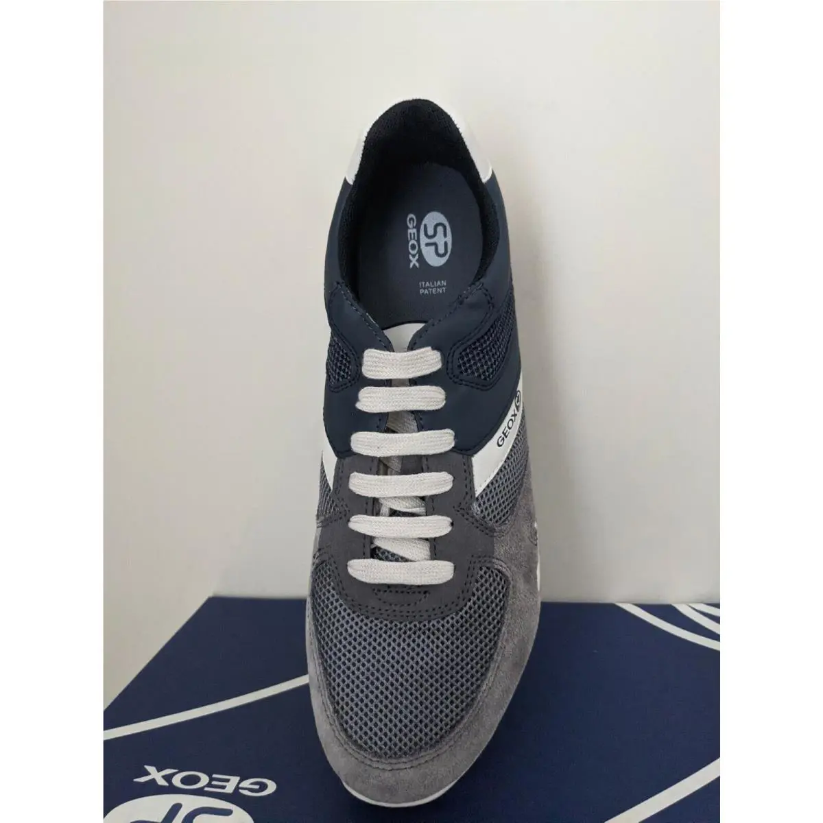 Geox shoes - Geox Respira U Wilmer B - Anthracite/Navy (UPC: 0000200144832) 1