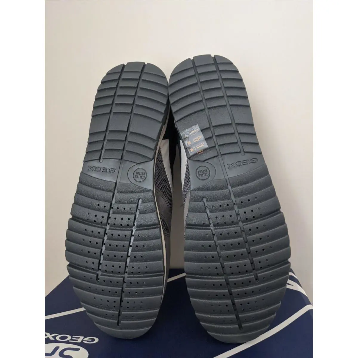 Geox shoes - Geox Respira U Wilmer B - Anthracite/Navy (UPC: 0000200144832) 3