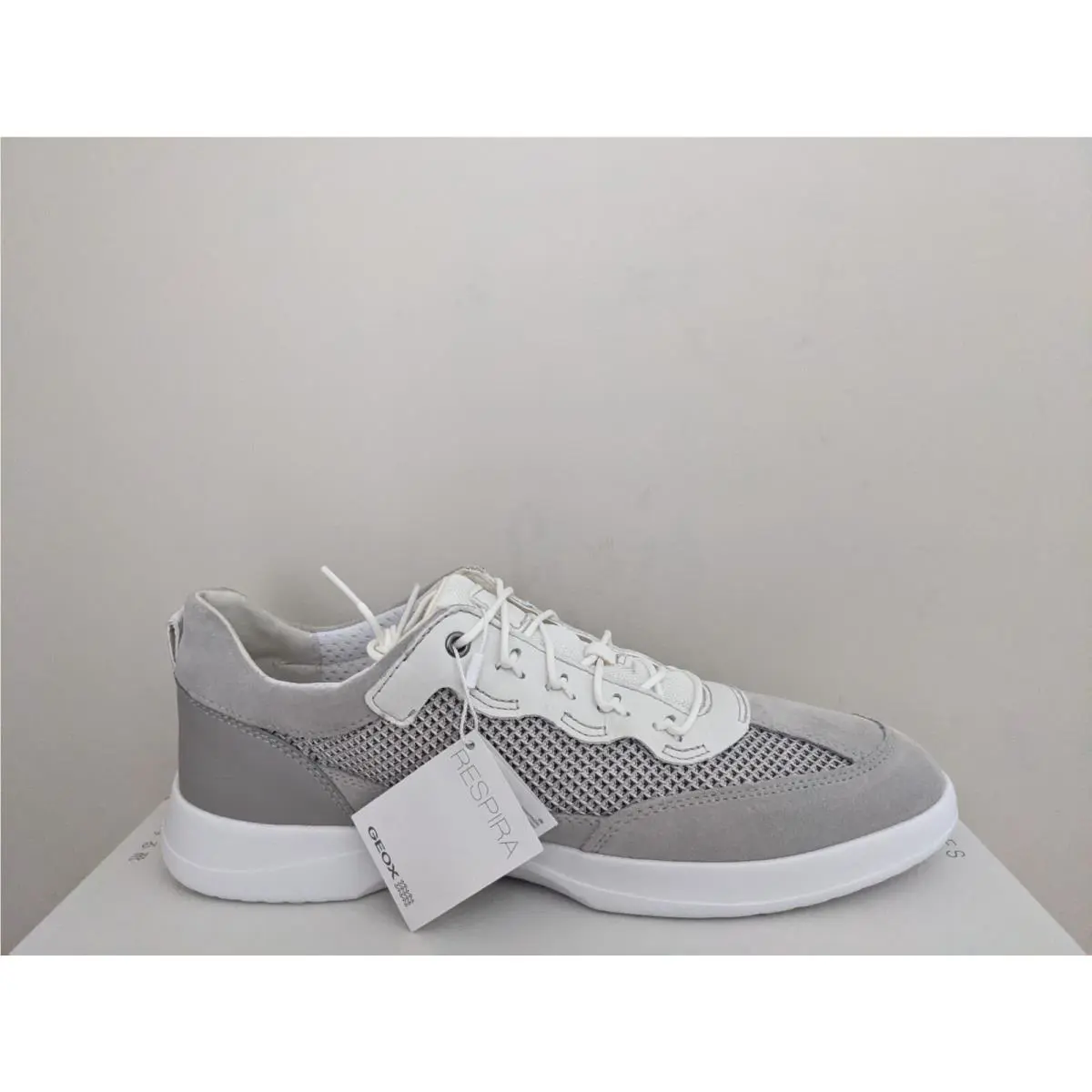 Geox shoes - Geox Respira U Halver B U923AB 054AU - Light Grey (UPC: 0000200781778) 0