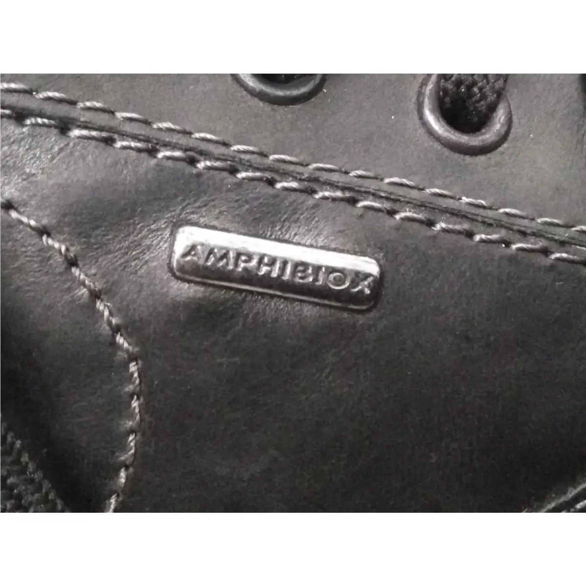 Geox shoes - GEOX Symbol Leather Trainers - Symbol Leather Trainers - Black 3
