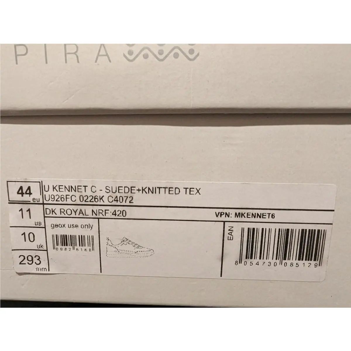 Geox shoes - Geox Respira U Halver B U923AB 054AU - Navy (UPC: 0000200781778) 4