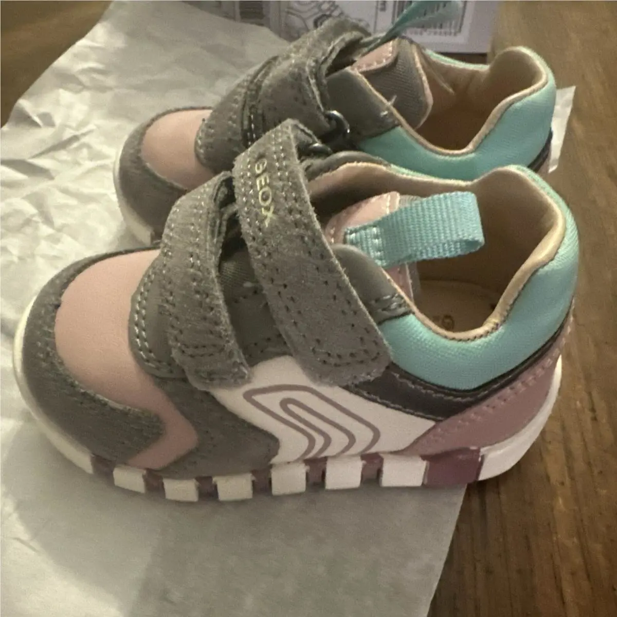 Geox shoes - GREY/old Rose (UPC: 8056206294868) 1