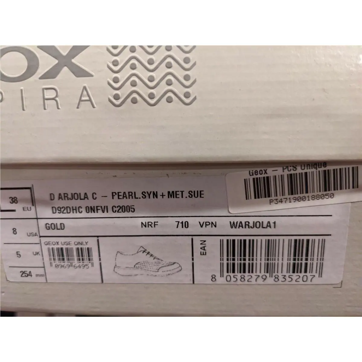 Geox shoes - Geox Arjola - Arjola - Gold 4