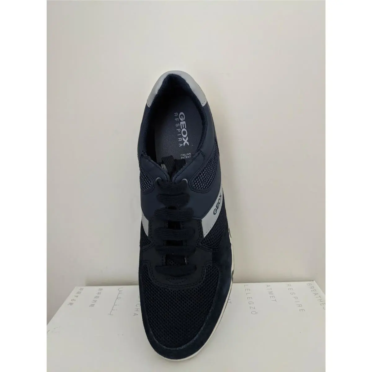 Geox shoes - Geox Respira U Wilmer B - Navy (UPC: 0000200144832) 1