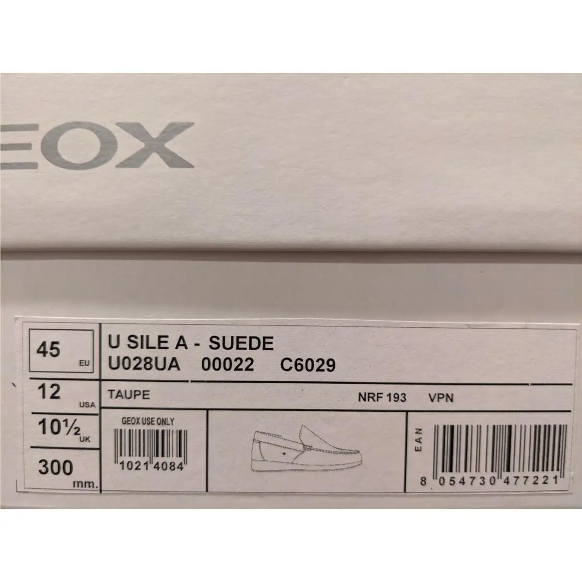 Geox shoes - Geox Respira U Sile - Respira Sile - Taupe (UPC: 0000200781778) 4