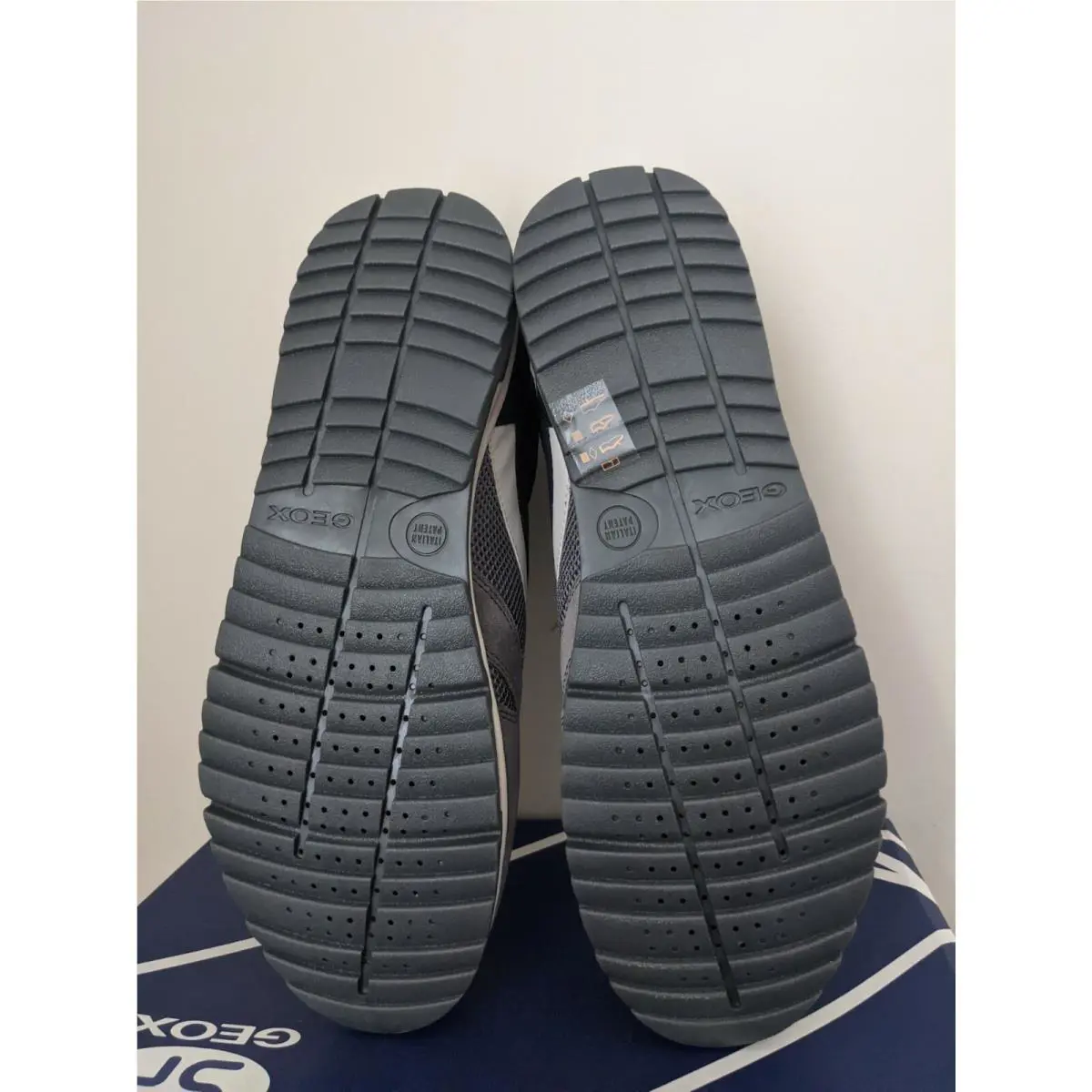 Geox shoes - Geox Respira U Wilmer B - Anthracite/Navy (UPC: 0000200144832) 3
