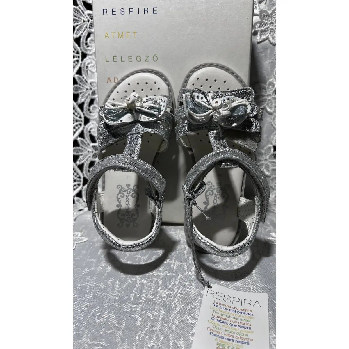 Geox shoes - J62E2A - J62E2A - Metallic 1