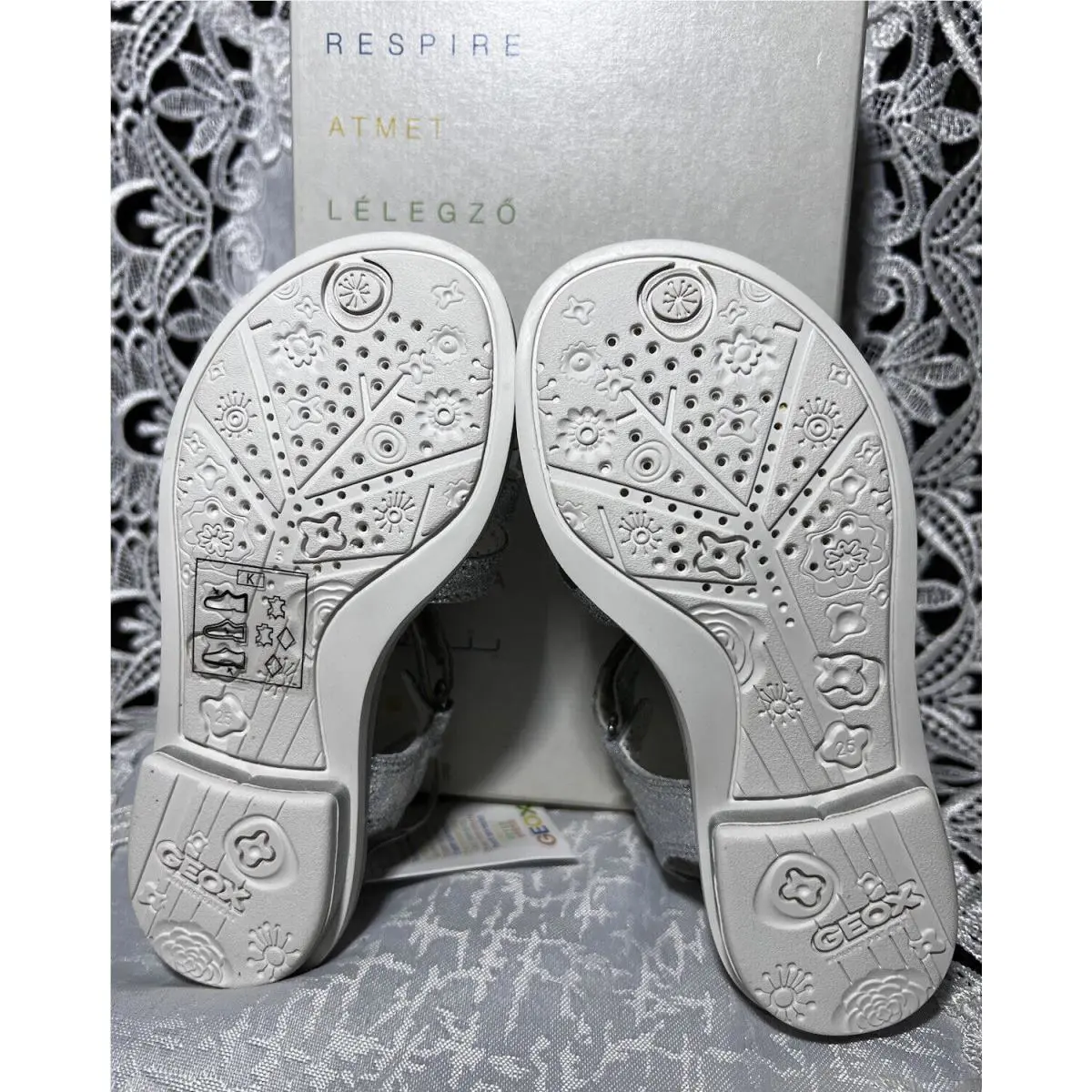 Geox shoes - J62E2A - J62E2A - Metallic 5