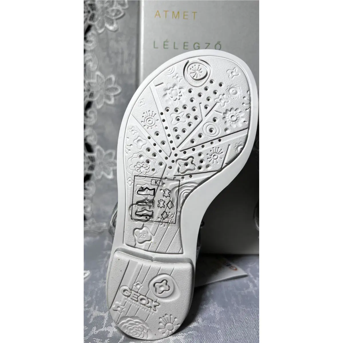 Geox shoes - J62E2A - J62E2A - Metallic 6