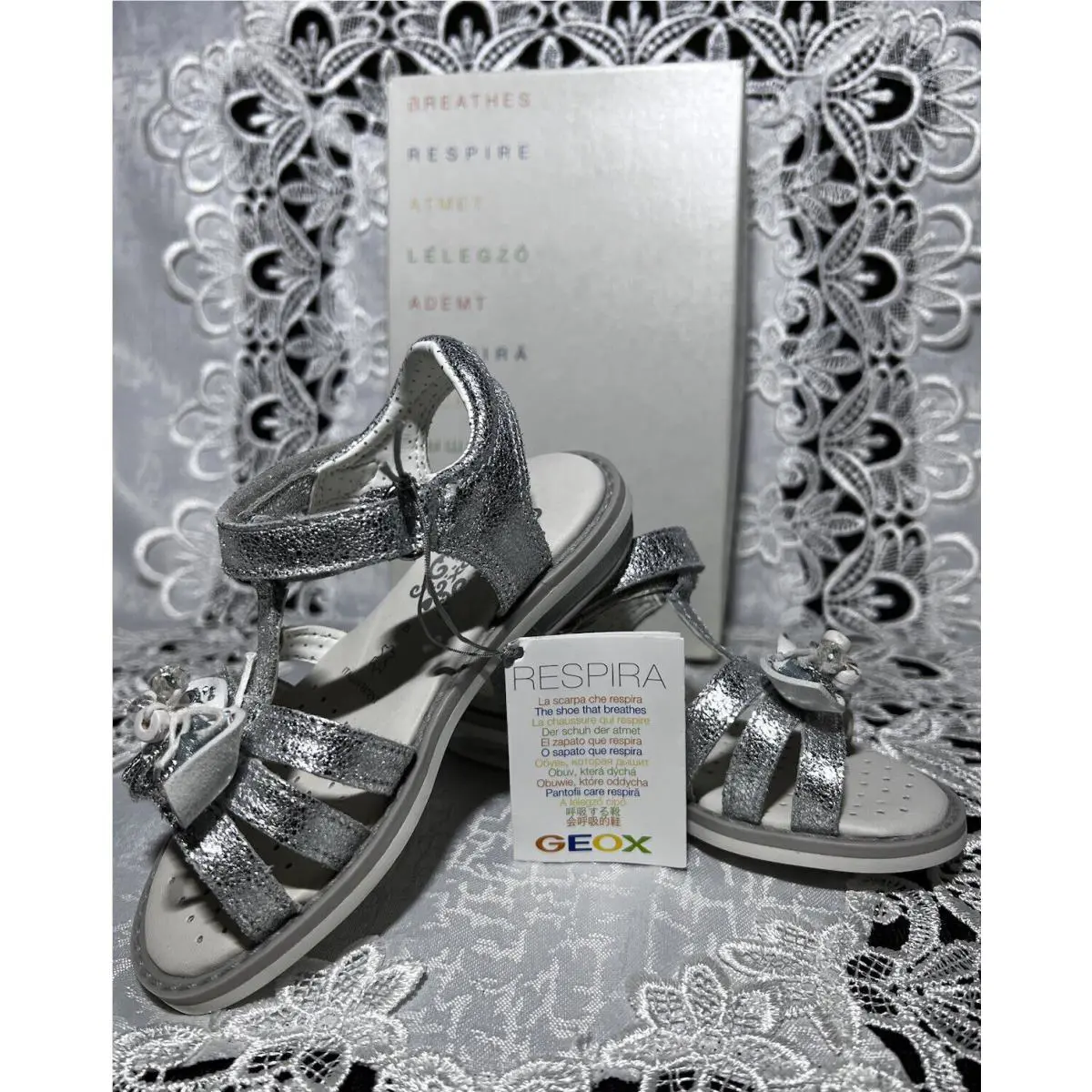 Geox shoes - J62E2A - J62E2A - Metallic 7