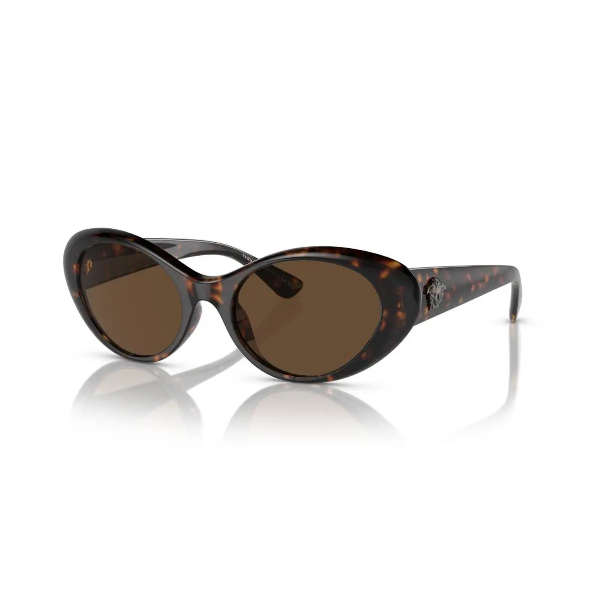 Versace VE 4455U Havana/dark Brown 108/73 Sunglasses