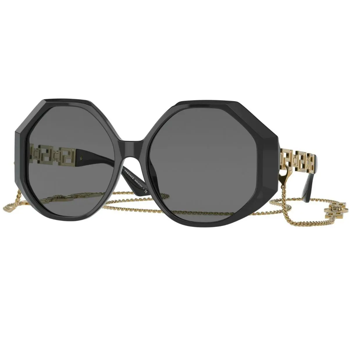 Versace Greca VE 4395 Black/grey 5345/87 Sunglasses