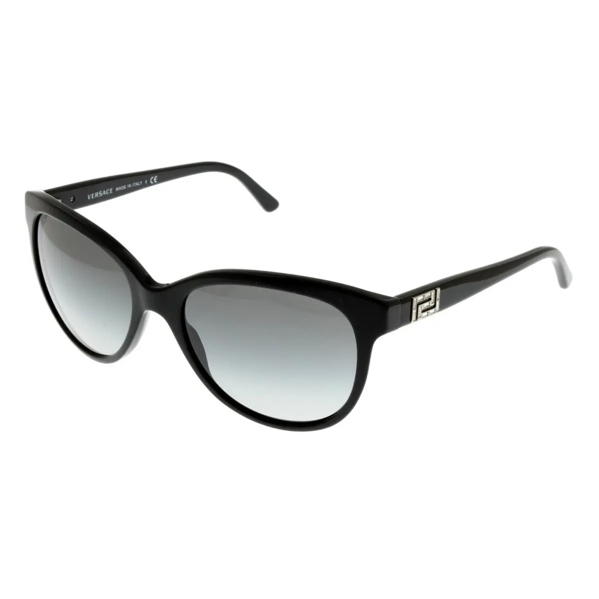 Versace Sunglasses Women Black VE4246B GB1 11 Oval Fashion