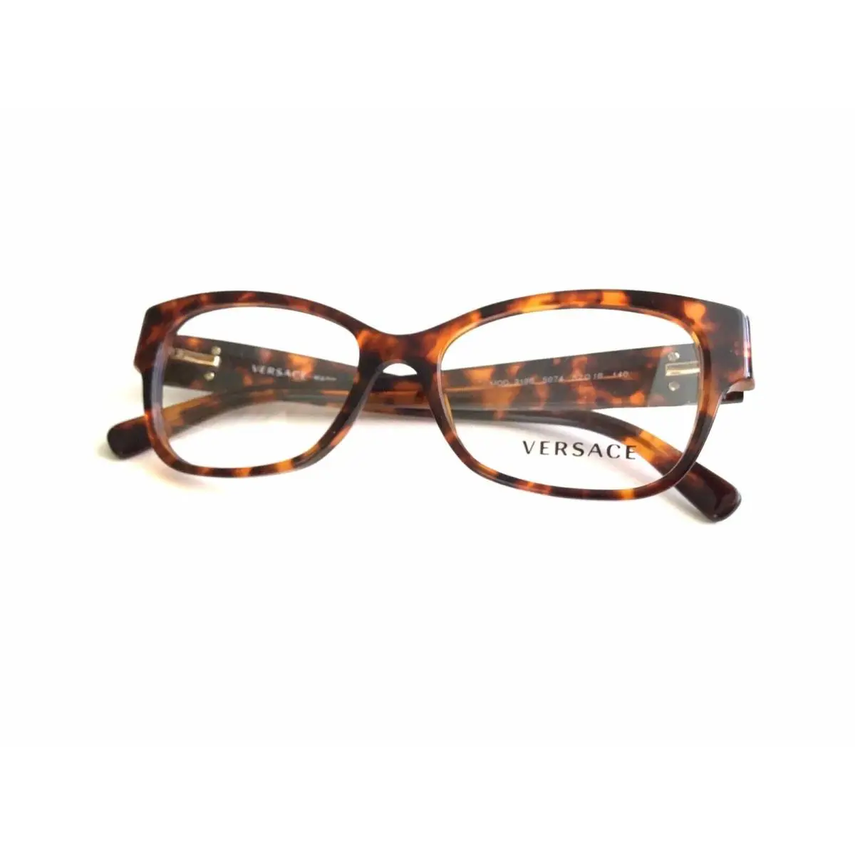 Versace Eyeglasses 3196 Tortoise 5074 Size 52mm Optical Frame